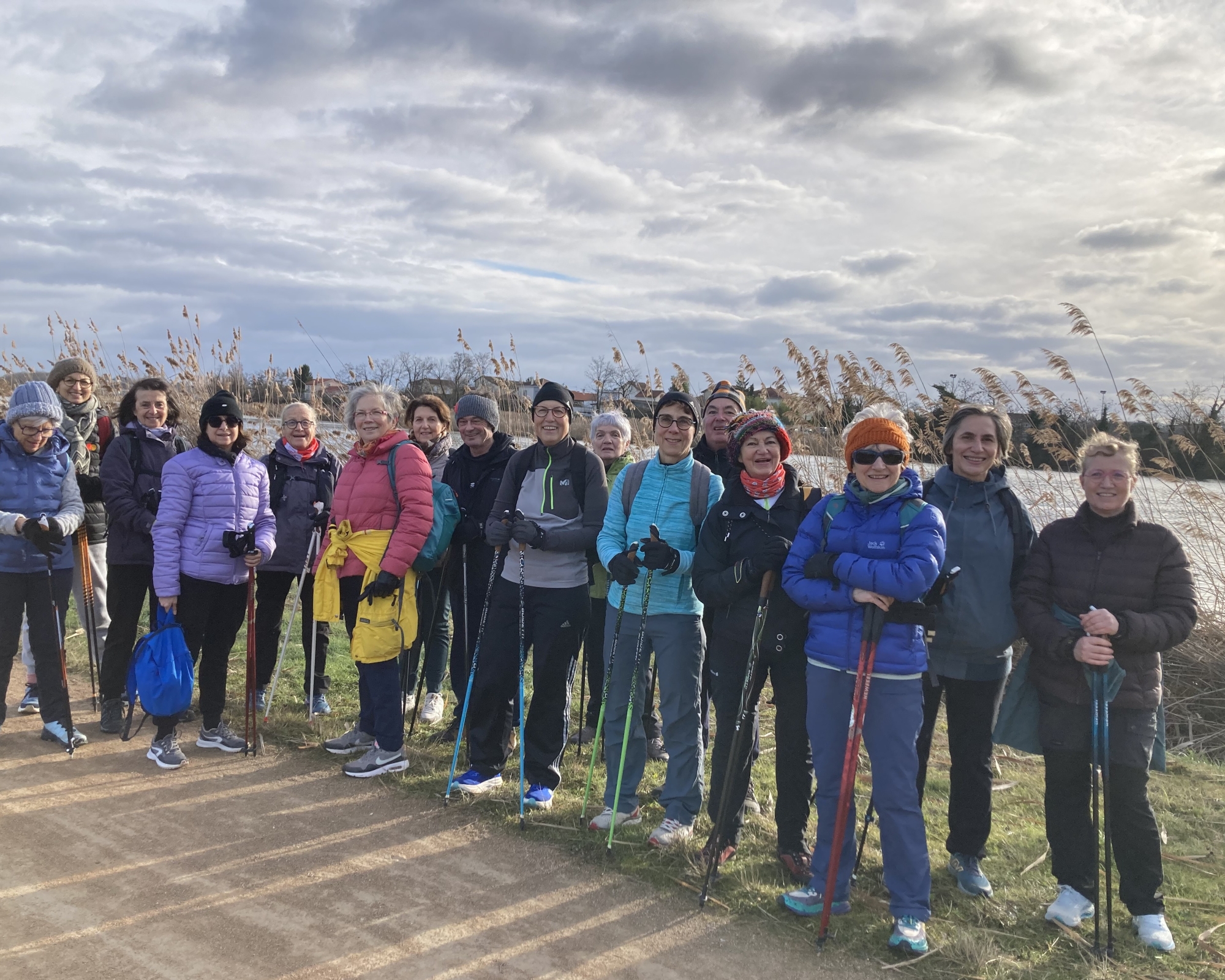 Première photo  marche nordique ALAP 2026